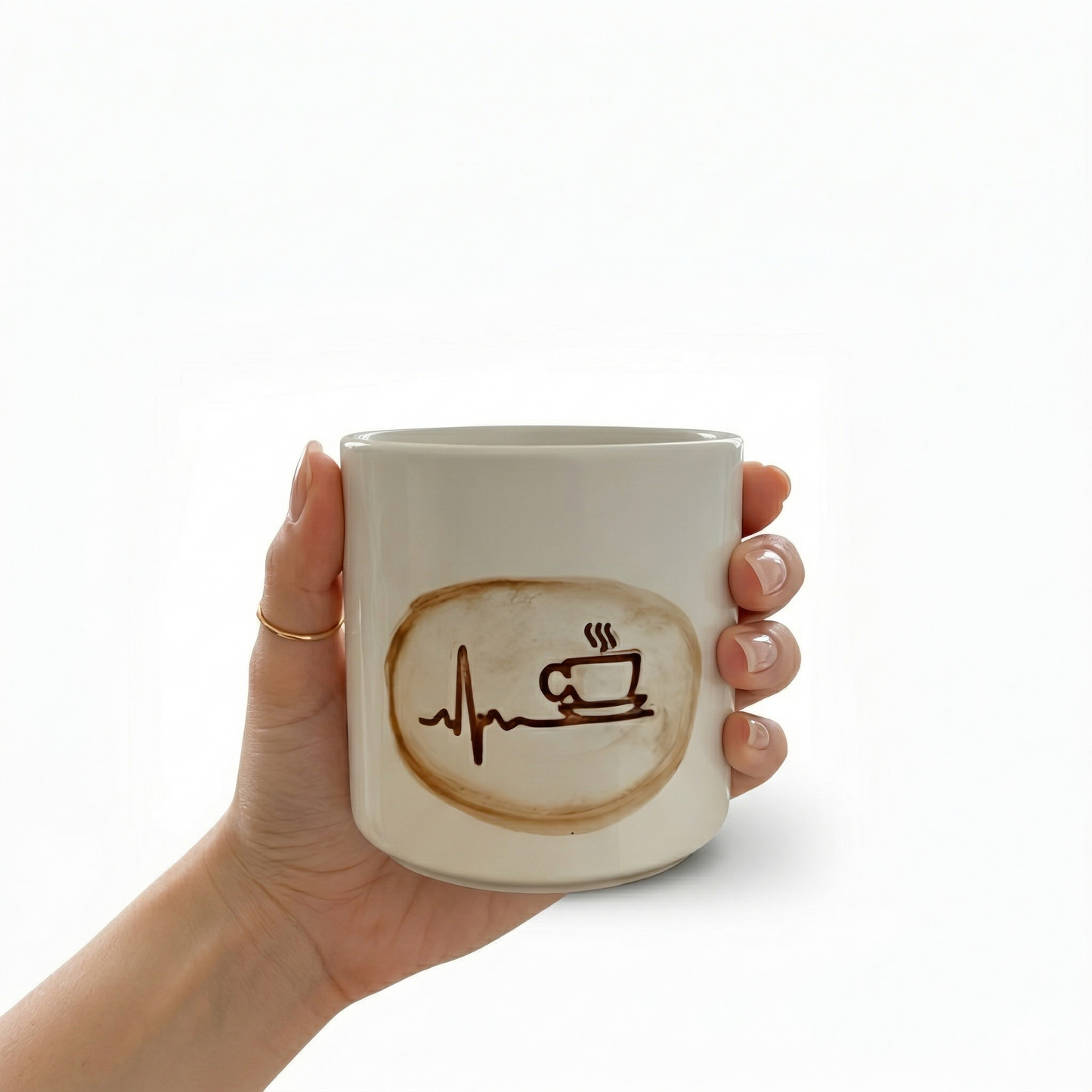 Seramik Kupa - Coffee Pulse