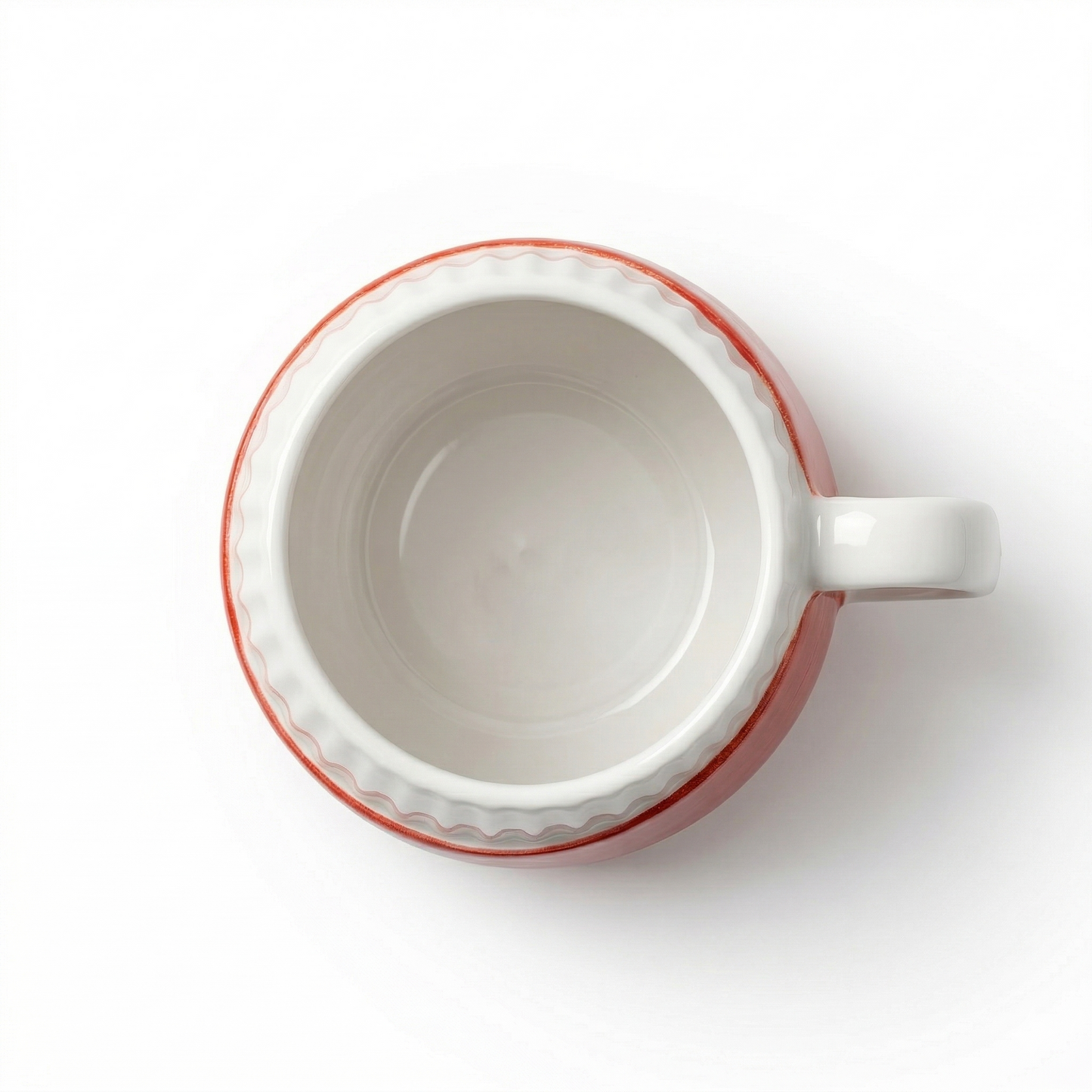 Seramik Kupa - Rustic Red