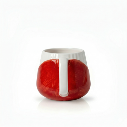 Seramik Kupa - Rustic Red