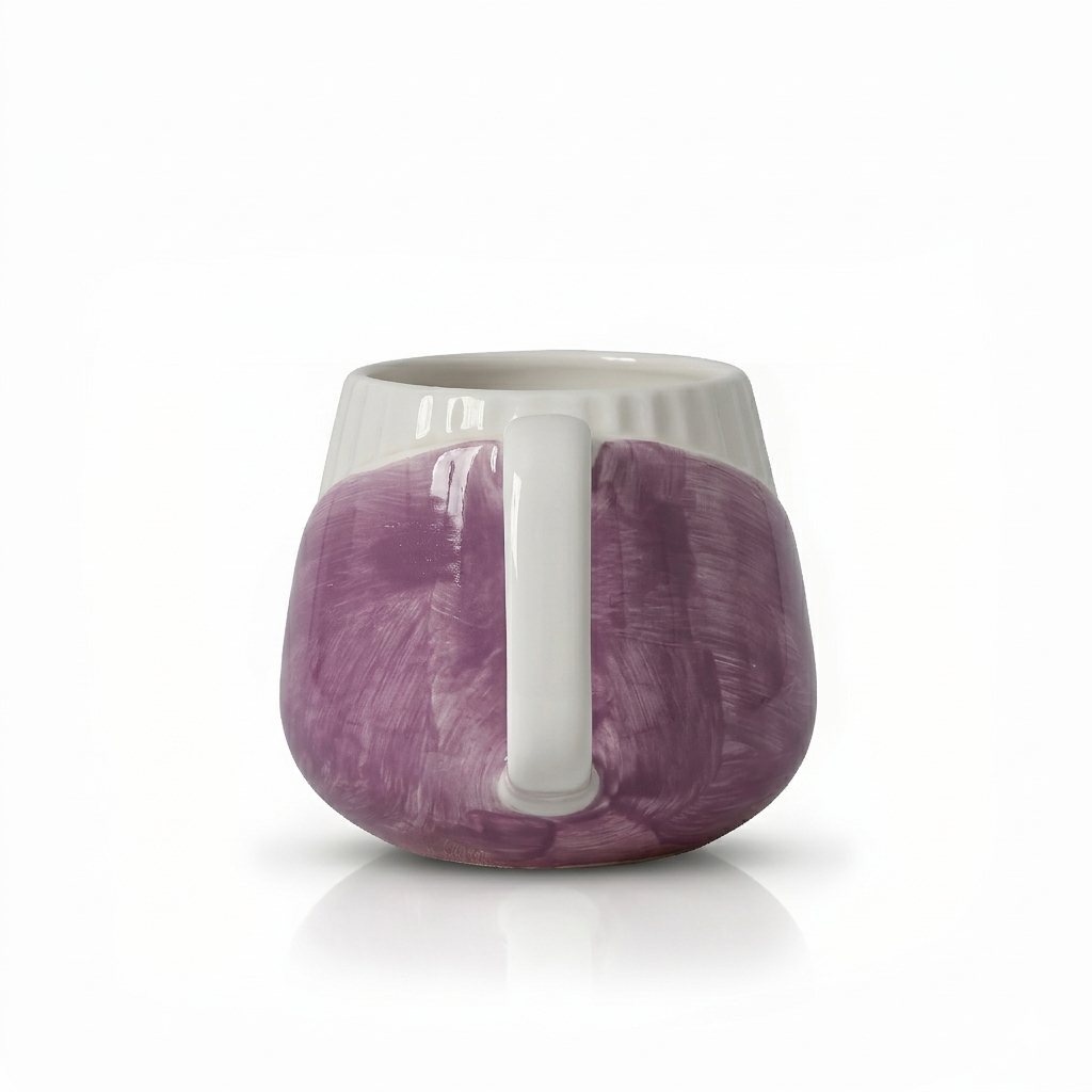Seramik Kupa - Rustic Purple