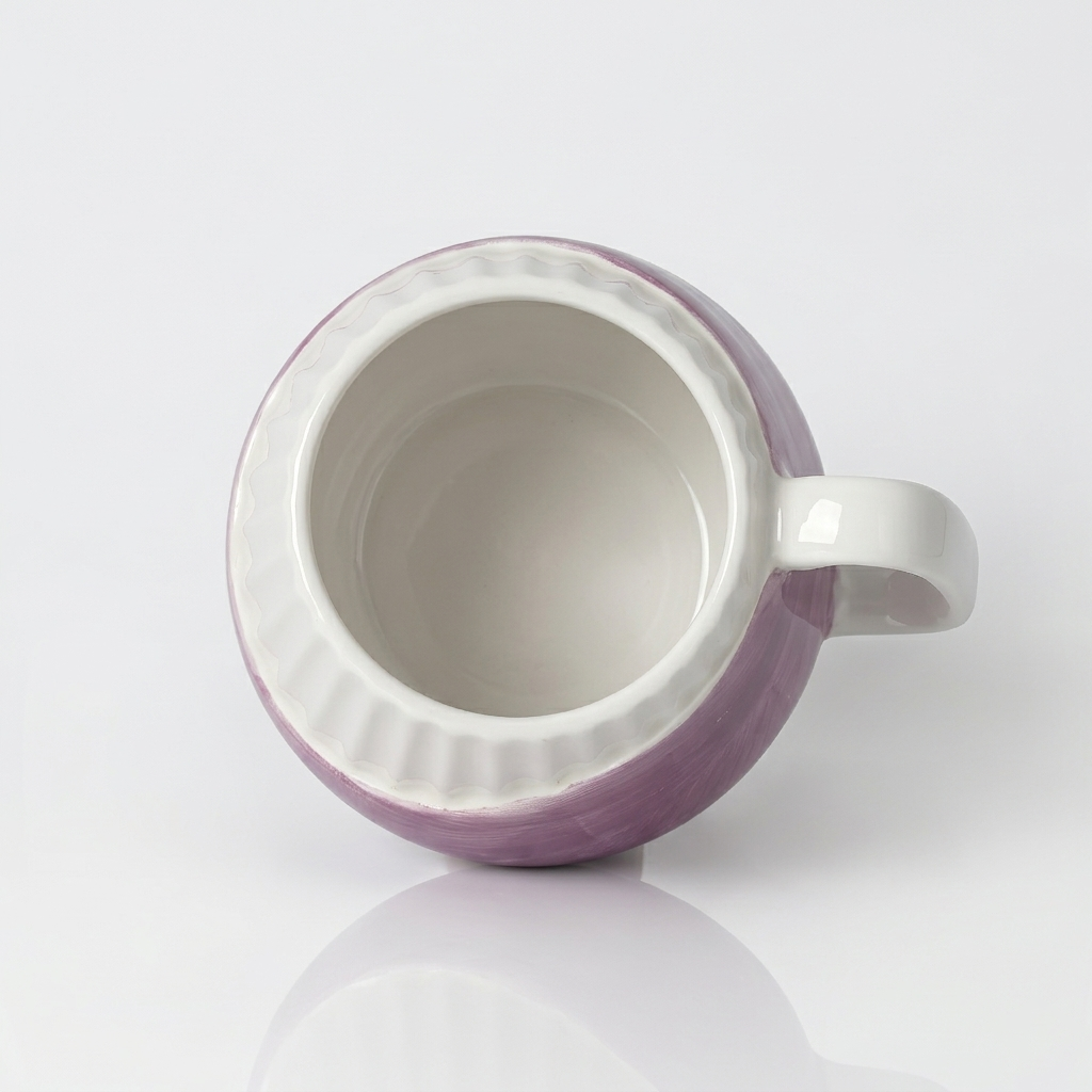 Seramik Kupa - Rustic Purple
