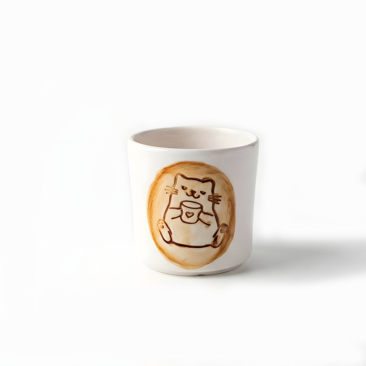 Seramik Kupa - Kitty Loves Espresso