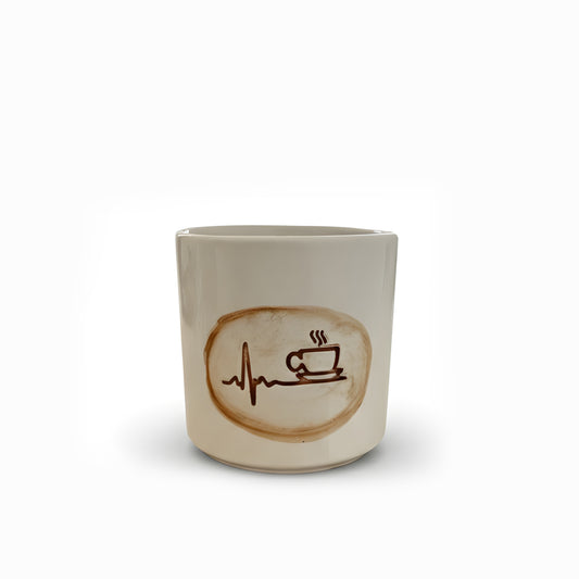 Seramik Kupa -  Coffee Pulse