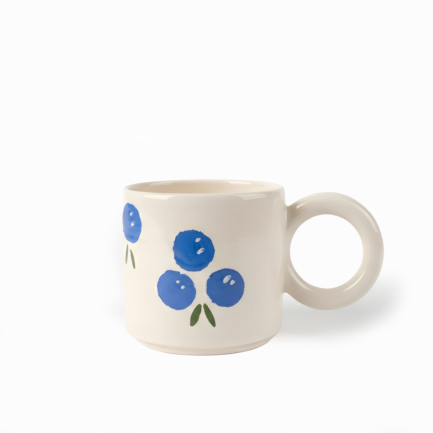 Seramik Kupa - Strand Blueberries